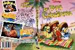 carátula dvd de Los Tres Caballeros - Clasicos Disney - Custom