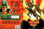 cartula dvd de Tortugas Ninja 3