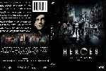 cartula dvd de Heroes - Temporada 01 - Capitulos 01-04 - Custom