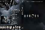 cartula dvd de Heroes - Temporada 01 - Custom - V3