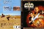 cartula dvd de Star Wars I - La Amenaza Fantasma - V2