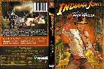 carátula dvd de Indiana Jones En Busca Del Arca Perdida - Custom - V3