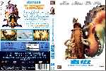 carátula dvd de La Era De Hielo 3 - El Amanecer De Los Dinosaurios - Custom