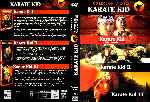 carátula dvd de Karate Kid - 1984 - Trilogia - Custom - V3