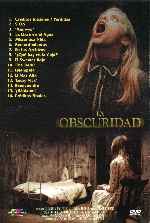 carátula dvd de La Obscuridad - Region 4 - Inlay