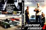 cartula dvd de Rapido Y Furioso 4 - Custom - V4
