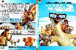 carátula dvd de La Era De Hielo 3 - El Despertar De Los Dinosaurios - Custom - V2