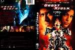 carátula dvd de Ghost Rider - El Vengador Fantasma - Custom - V2