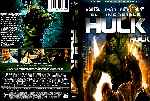 carátula dvd de El Increible Hulk - 2008 - Custom - V05