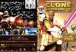 cartula dvd de Clone Wars - Clone Comandos - Custom