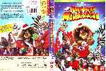 carátula dvd de Navidad En Madagascar - Custom