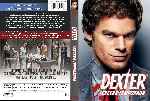 carátula dvd de Dexter - Temporada 03 - Custom - V2