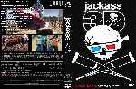carátula dvd de Jackass 3d - Custom - V3