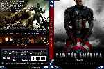 carátula dvd de Capitan America - El Primer Vengador - Custom - V04