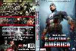 carátula dvd de Capitan America - El Primer Vengador - Custom - V09