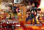 carátula dvd de Capitan America - El Primer Vengador - Custom - V07