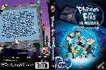 cartula dvd de Phineas Y Ferb A Traves De La 2a Dimension - Custom - V2