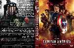 carátula dvd de Capitan America - El Primer Vengador - Custom - V10