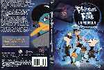 cartula dvd de Phineas Y Ferb A Traves De La 2a Dimension