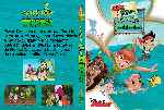 carátula dvd de Jake Y Los Piratas De Nunca Jamas - Custom - V2