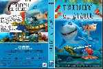 cartula dvd de Tiburones Al Ataque - Custom - V2