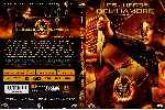 carátula dvd de Los Juegos Del Hambre - Custom - V4