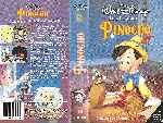carátula vhs de Clasicos Disney - Pinocho - Region 4