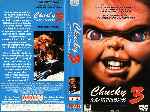 cartula vhs de Chucky 3 - El Muneco Diabolico