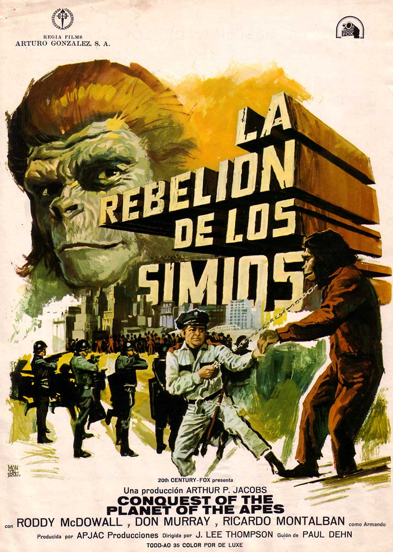 La Rebelión De Los Simios (1972)