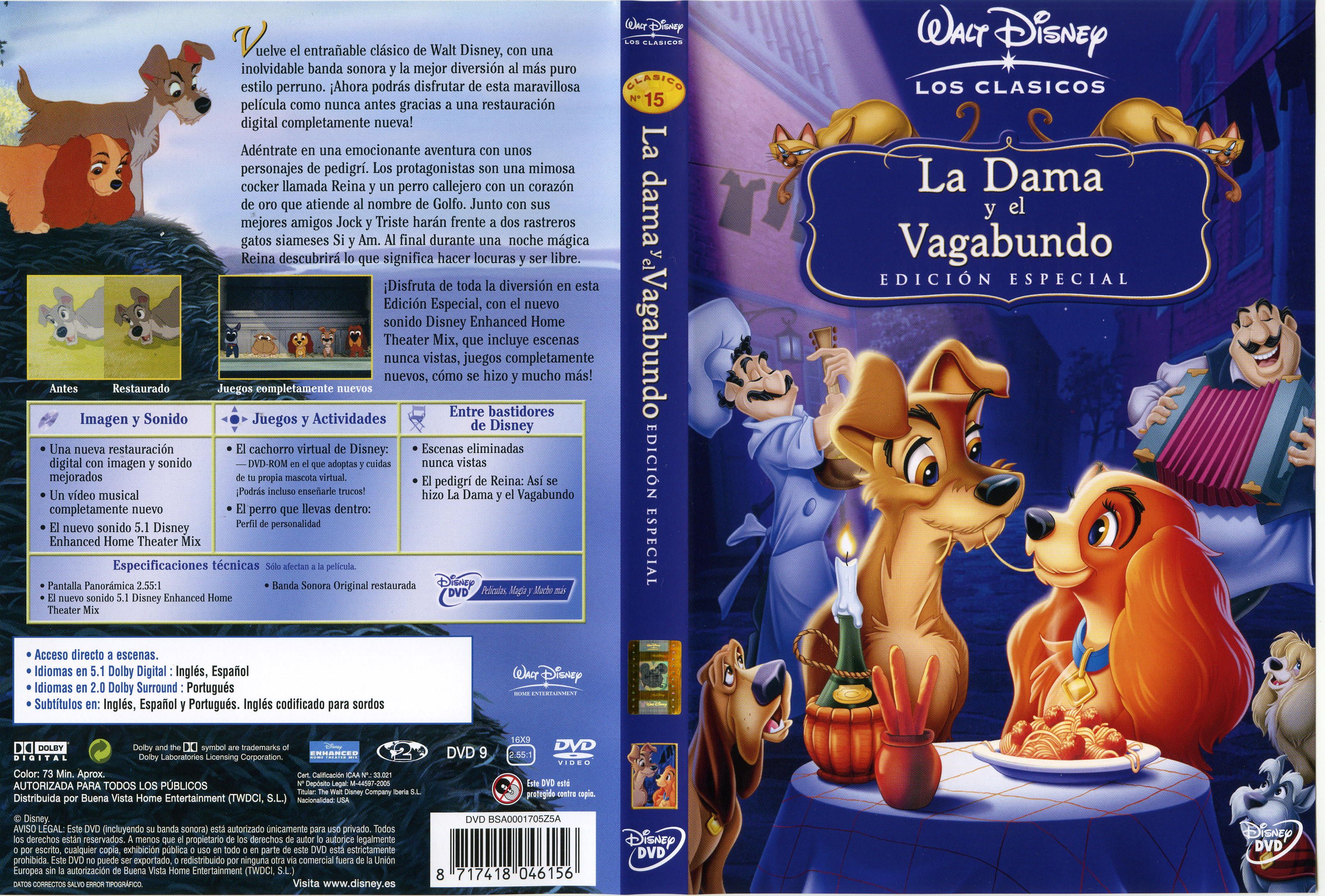 formato caratula dvd