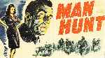 miniatura el-hombre-atrapado-man-hunt-inlay-por-mackintosh cover bluray