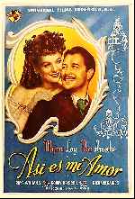 miniatura Asi Es El Amor 1946 Por Lupro cover carteles