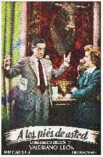 miniatura a-los-pies-de-usted-por-lupro cover carteles