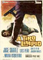 miniatura a-tiro-limpio-1963-por-carlosmorandiz cover carteles