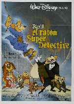 miniatura basil-el-raton-super-detective-por-alcor cover carteles