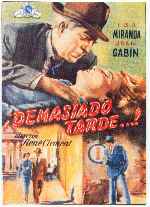 miniatura demasiado-tarde-por-condozco-jones cover carteles