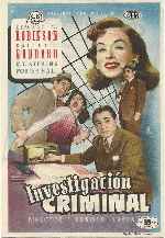 miniatura investigacion-criminal-1953-por-lupro cover carteles