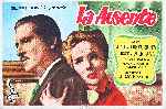 miniatura la-ausente-1952-por-lupro cover carteles