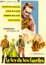 miniatura la-ley-de-los-fuertes-1957-por-alcor cover carteles