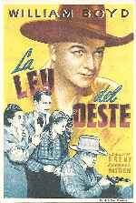 miniatura la-ley-del-oeste-1941-por-lupro cover carteles