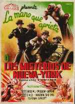 miniatura la-mano-que-aprieta-o-los-misterios-de-nueva-york-por-sedano cover carteles