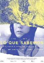miniatura lo-que-sabemos-por-chechelin cover carteles