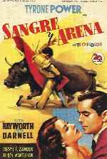 miniatura sangre-y-arena-1941-por-alcor cover carteles
