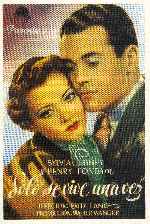 miniatura solo-se-vive-una-vez-1937-por-vimabe cover carteles