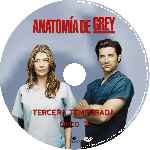 miniatura Anatomia De Grey Temporada 03 Disco 03 Custom Por Noly33 cover cd
