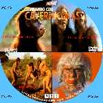 miniatura Bbc Hombres Y Monstruos Caminando Con Cavernicolas Custom Por Menta cover cd