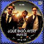 miniatura Que Paso Ayer Parte Iii Custom V3 Por Vistahermosa2270 cover cd