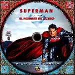 miniatura Superman El Hombre De Acero Custoim V7 Por Richardtex cover cd