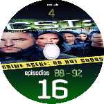 miniatura csi-las-vegas-temporada-04-episodios-88-92-custom-por-jmandrada cover cd