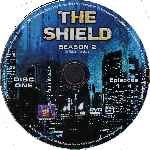 miniatura el-escudo-temporada-02-disco-01-region-4-por-damianr cover cd
